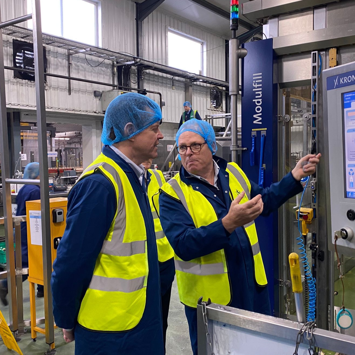 Plaid Cymru leader visits Radnor Hills