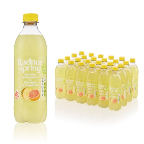 Pineapple and Grapefruit Sparkling Spring Water