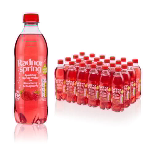 Strawberry and Raspberry Sparkling Spring Water