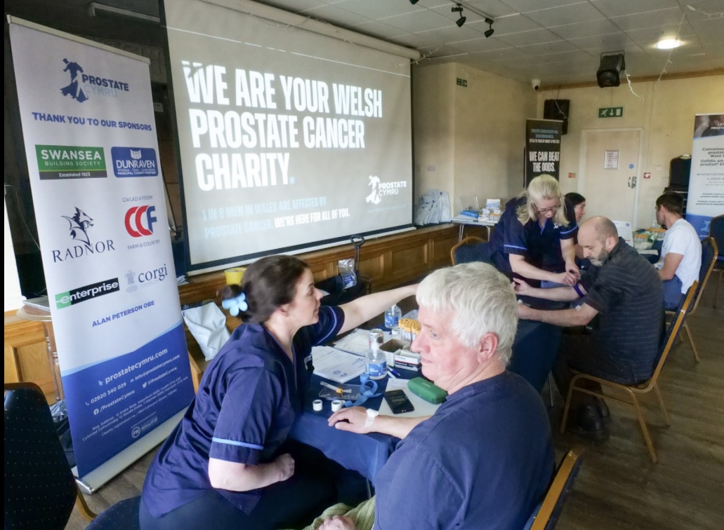 Radnor Hills supports Prostate Cymru with PSA testing event